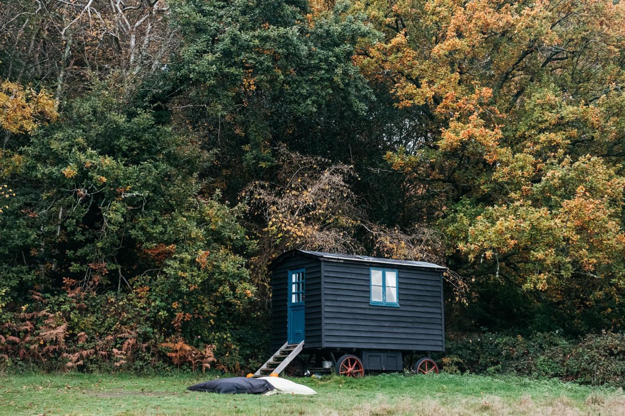Beautiful, Secluded Shepherd's Hut In The National Park Campsite Rake